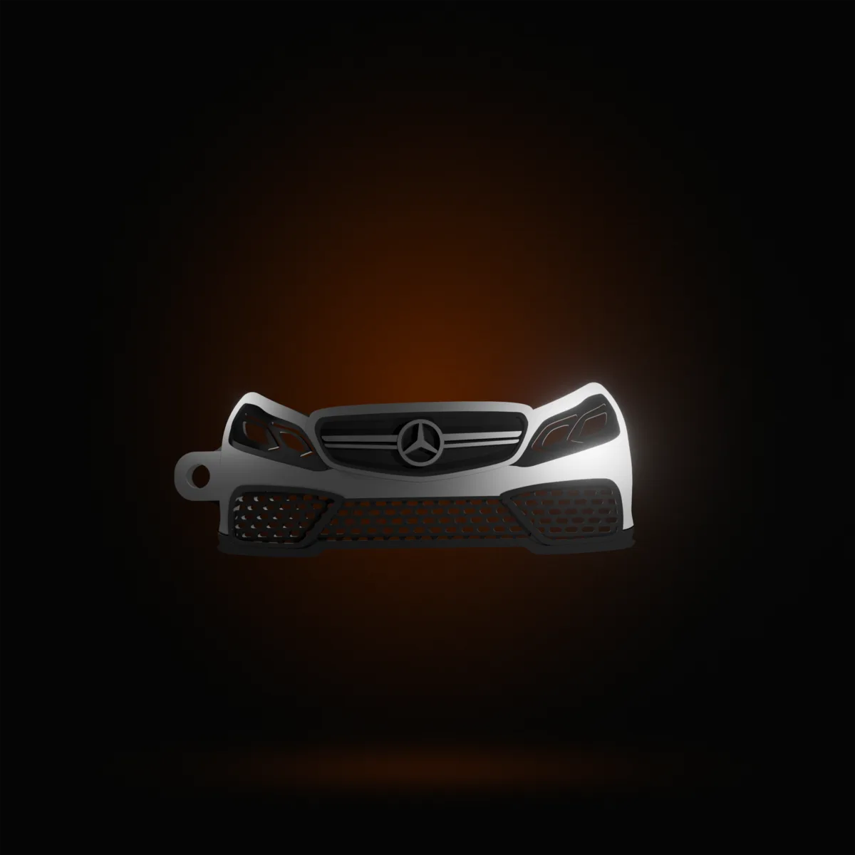 Mercedes grille keychain 2