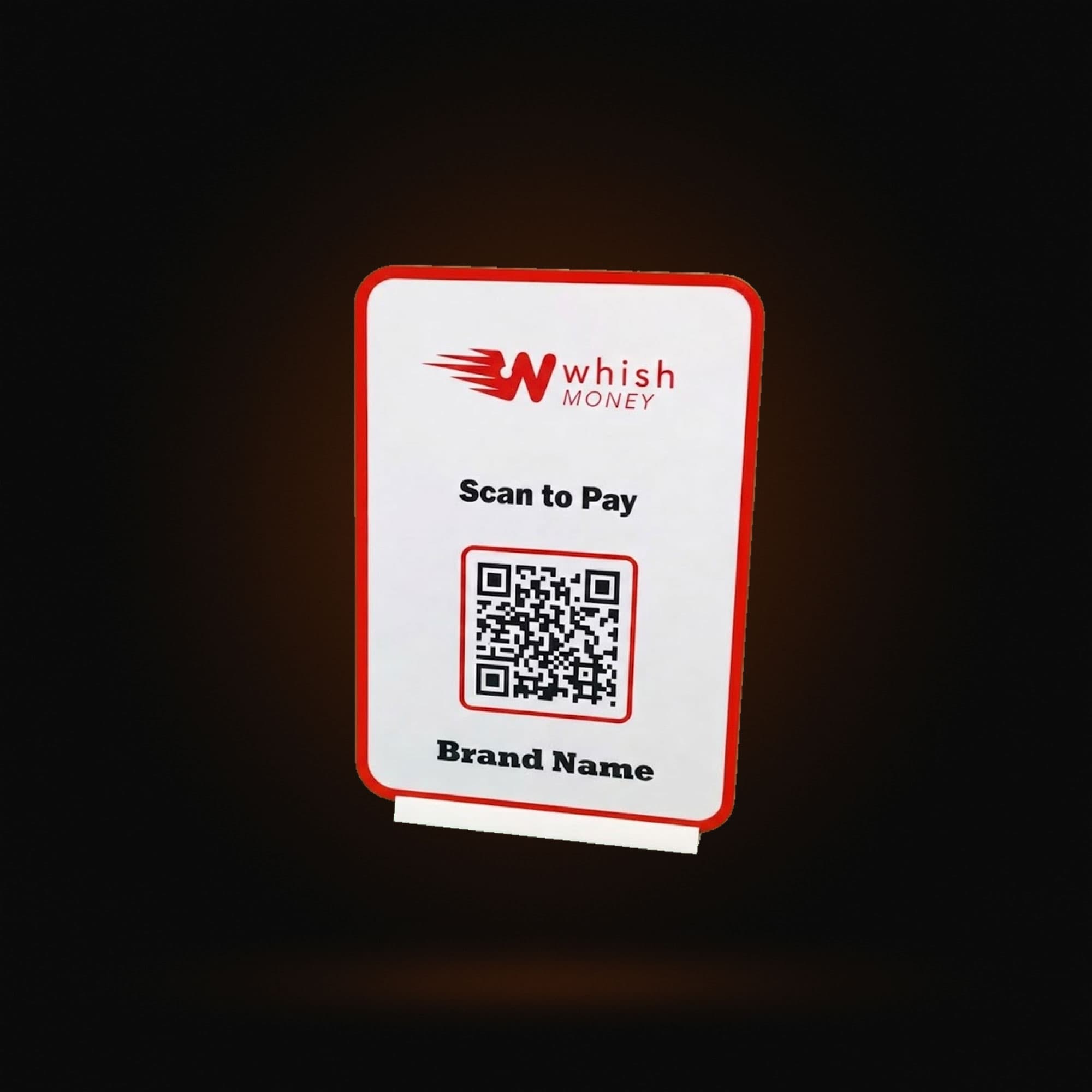 QR Payment Stand